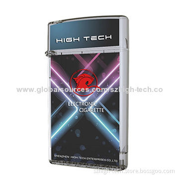 Finger push electronic cigarette starter kits, can hold 5-E-cigs,OEM/ODM are welcome